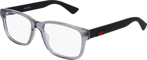 gucci gg 0011o square eyeglasses 53mm|gucci tortoise shell eyeglasses.